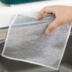 4x Stainless Steel Cloth