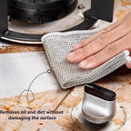 4x Stainless Steel Cloth