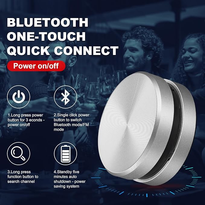 Bluetooth Compatible TWS Wireless Stereo Hot Bone Conduction Speaker, FM Radio Hummingbird Speaker