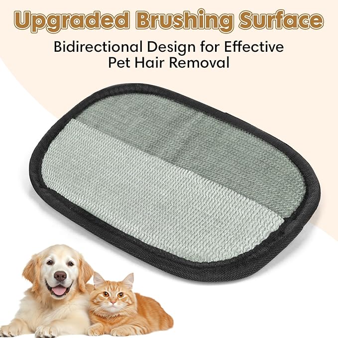 2-Pack Pet Hair Remover Glove