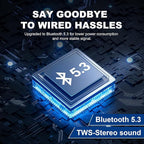 Bluetooth Compatible TWS Wireless Stereo Hot Bone Conduction Speaker, FM Radio Hummingbird Speaker