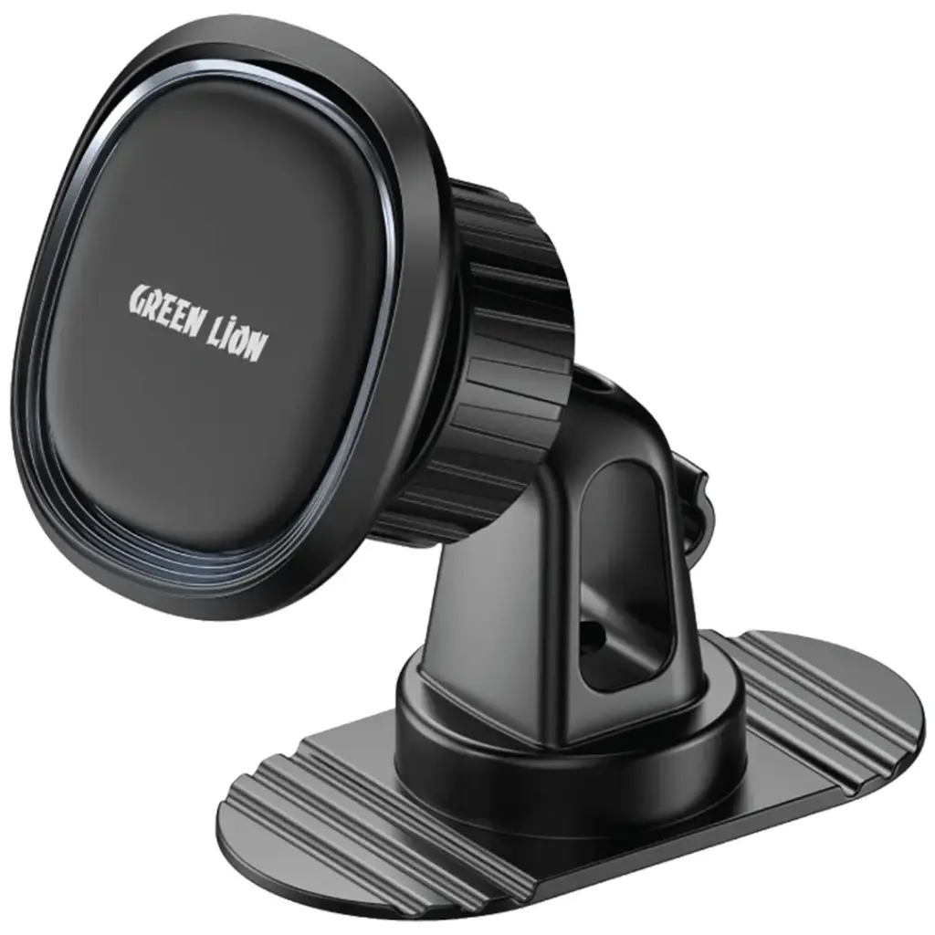 Green Lion Dash Hold Car Phone Holder - Black