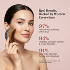 Lymphatic Contour Face Brush, Depuff, Sculpt & Lift Jawline Naturally