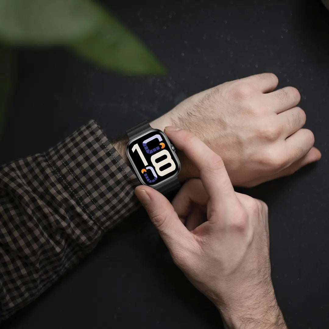 Green Lion Nexo Smart Watch - Black
