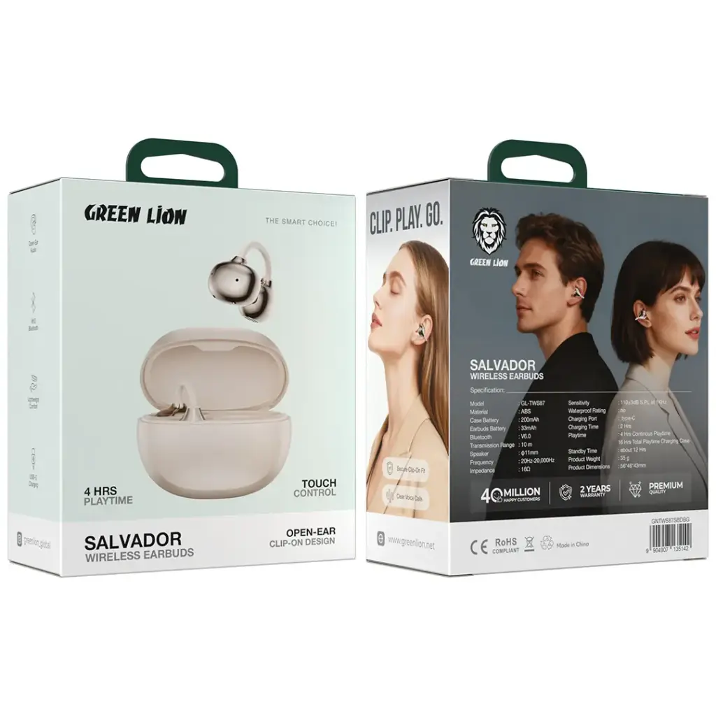 Green Lion Salvador Wireless Earbuds