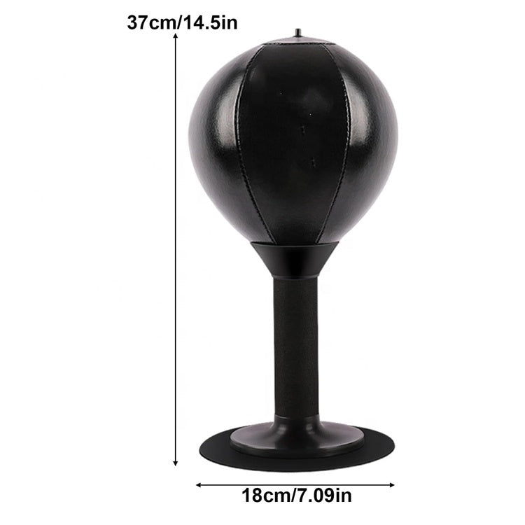 Desk Suction Cup Punching Bag + Free Pump + Free UFO Drone