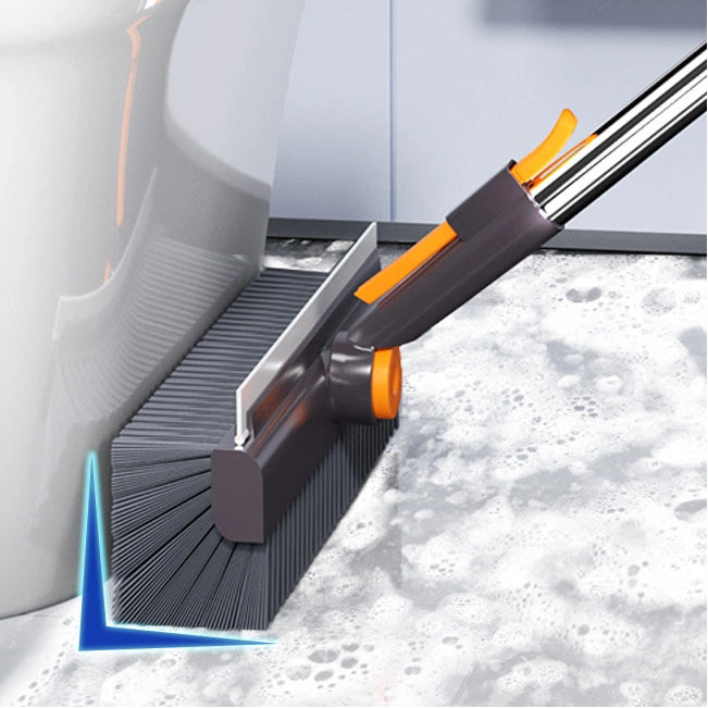 3 in 1 floor scrub brush with long handle