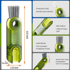 3 in 1 Cup Lid Gap Cleaning Brush