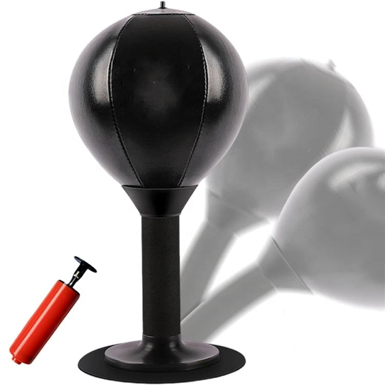 Desk Suction Cup Punching Bag + Free Pump + Free UFO Drone