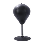 Desk Punching Bag with Suction Cup, Mini Stress Relief Boxing Ball for Adults, Teens & Kids | Includes Pump