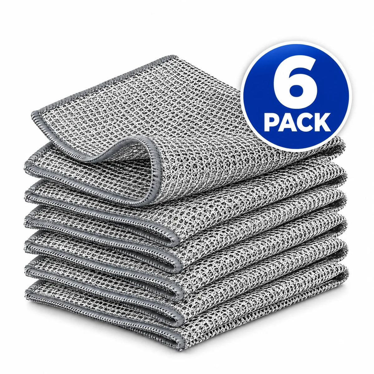 Stainless Steel Cloth (6-Pack)