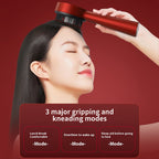 Red Light Therapy Hair Growth Massage Scalp Brush, Electric Vibration Massage Comb, Anti Hair Loss Liquid Oil Applicator